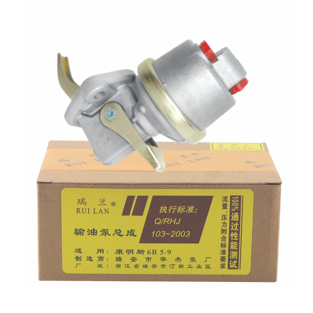 Diesel Engine Parts Fuel Lift Pump Aluminium Alloy Fuel Transfer Pump For 3904374/3966154 6 BT
