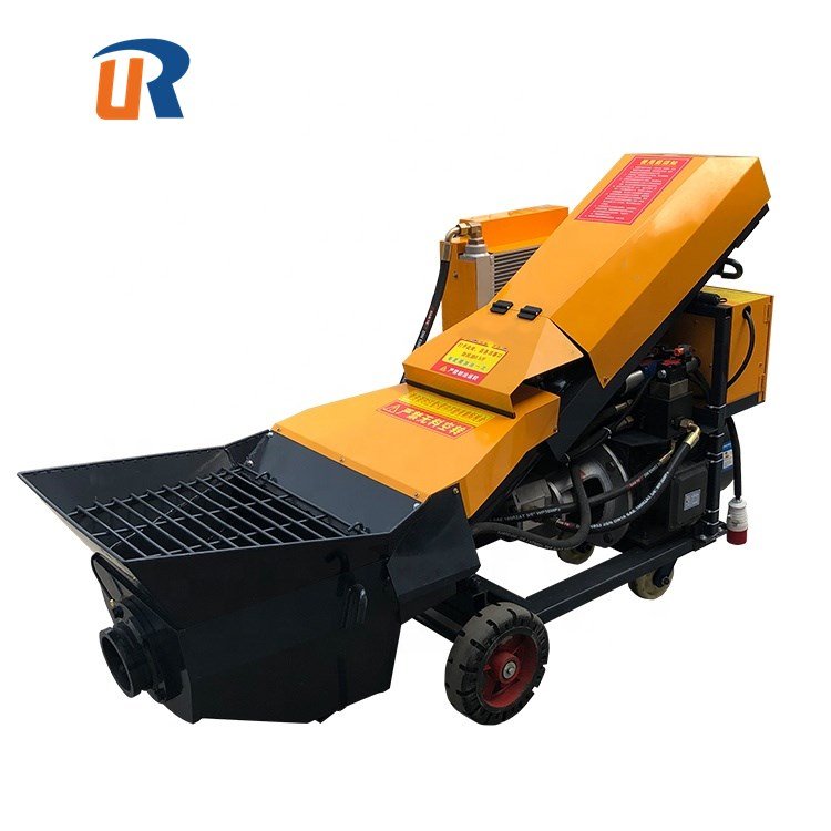 Chinese compact small hydraulic concrete pumps with cheap price for sale