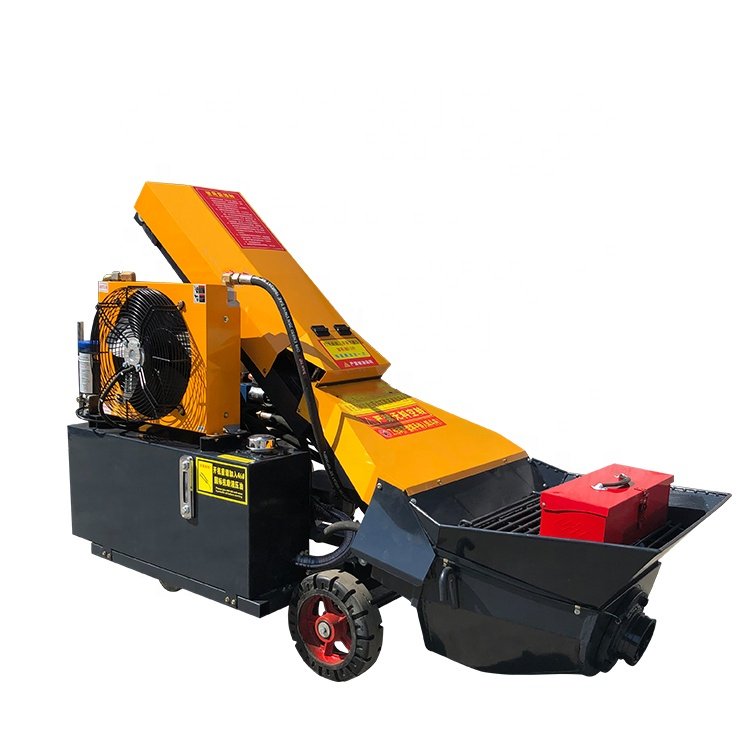 Chinese compact small hydraulic concrete pumps with cheap price for sale