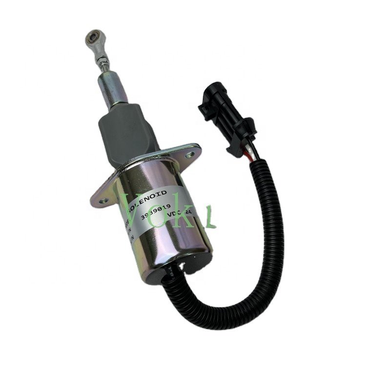 Diesel Engine parts 24V 6CT 8.3 Fuel Pump Stop Solenoid 3939019 SA-4889-24 solenoid motor