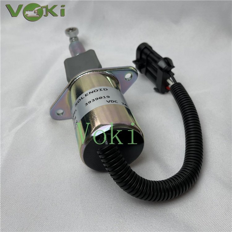 Diesel Engine parts 24V 6CT 8.3 Fuel Pump Stop Solenoid 3939019 SA-4889-24 solenoid motor