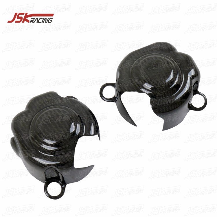 CARBON FIBER FUEL PUMP COVERS FUEL COVER CAP OIL COVER FOR 2011-2016 FERRARI 458 ITALIA AND SPECIALE