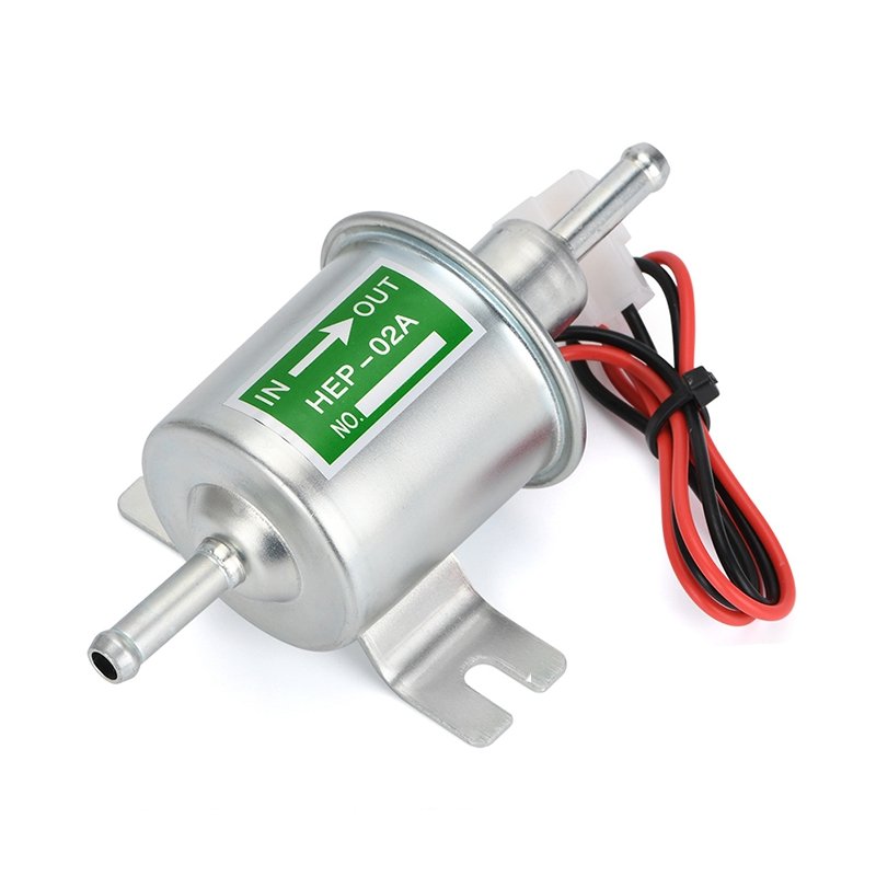 Electric Fuel Transfer Pump Mazda 12V Fuel Injection Pump HEP-02A Portable Low Pressure Electronic Fuel Pump 8mm OEM Standard