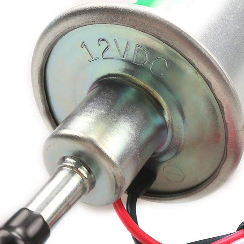 Electric Fuel Transfer Pump Mazda 12V Fuel Injection Pump HEP-02A Portable Low Pressure Electronic Fuel Pump 8mm OEM Standard