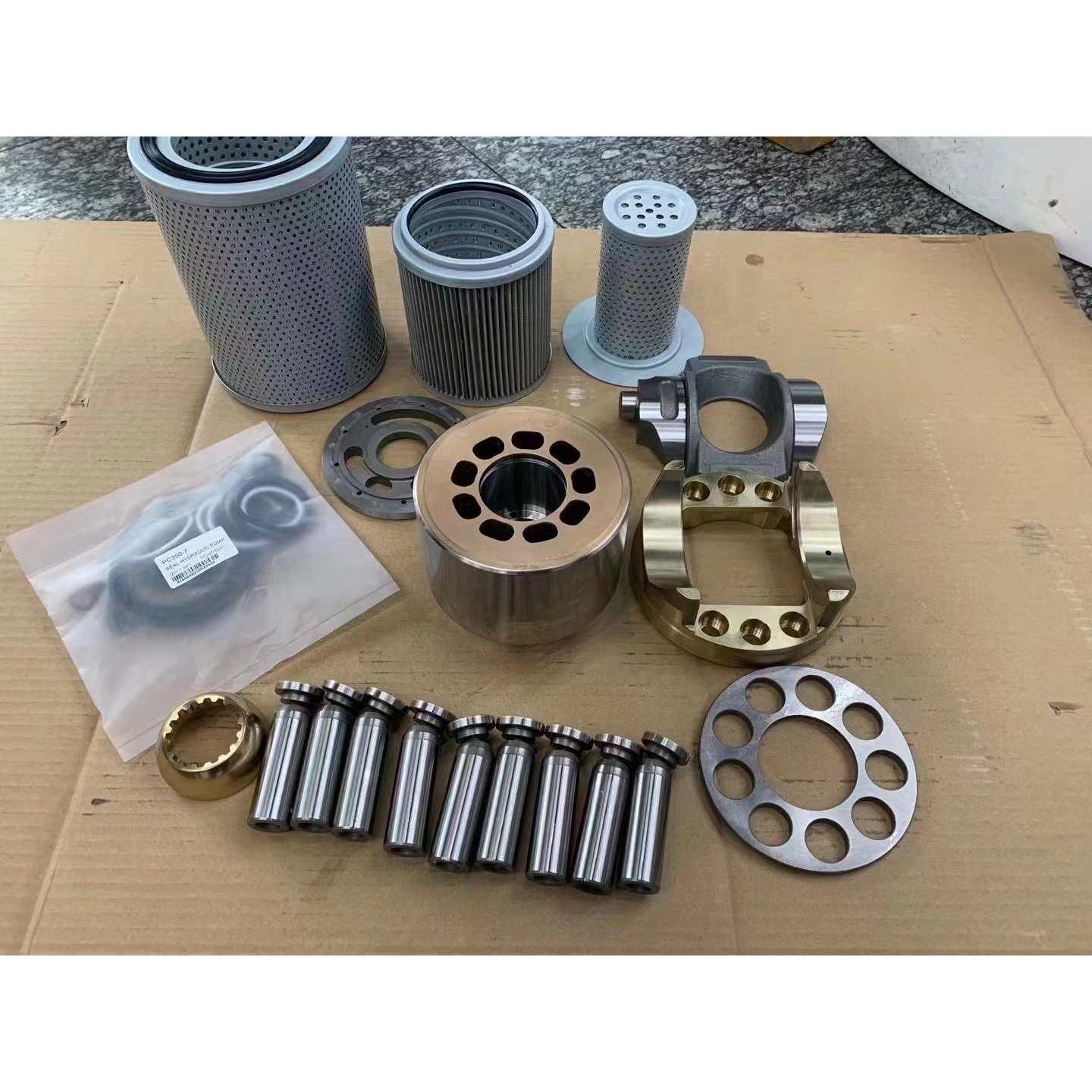 CSJHPSS Hydraulic Main concrete pump parts Kit korea handok hydraulic pump part For zapata komatsu pc350lc-8 excavator
