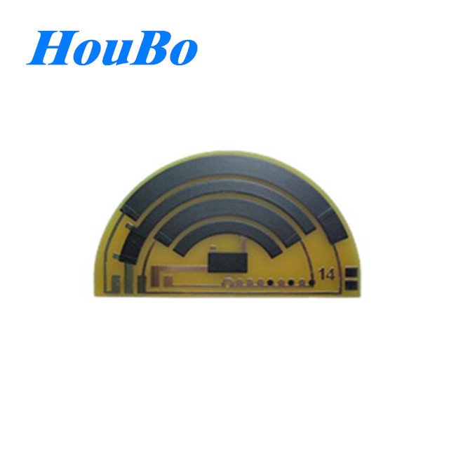 Automobile oil pump resistor Ceramic Base Pcb Circuit Board for oil level sensor