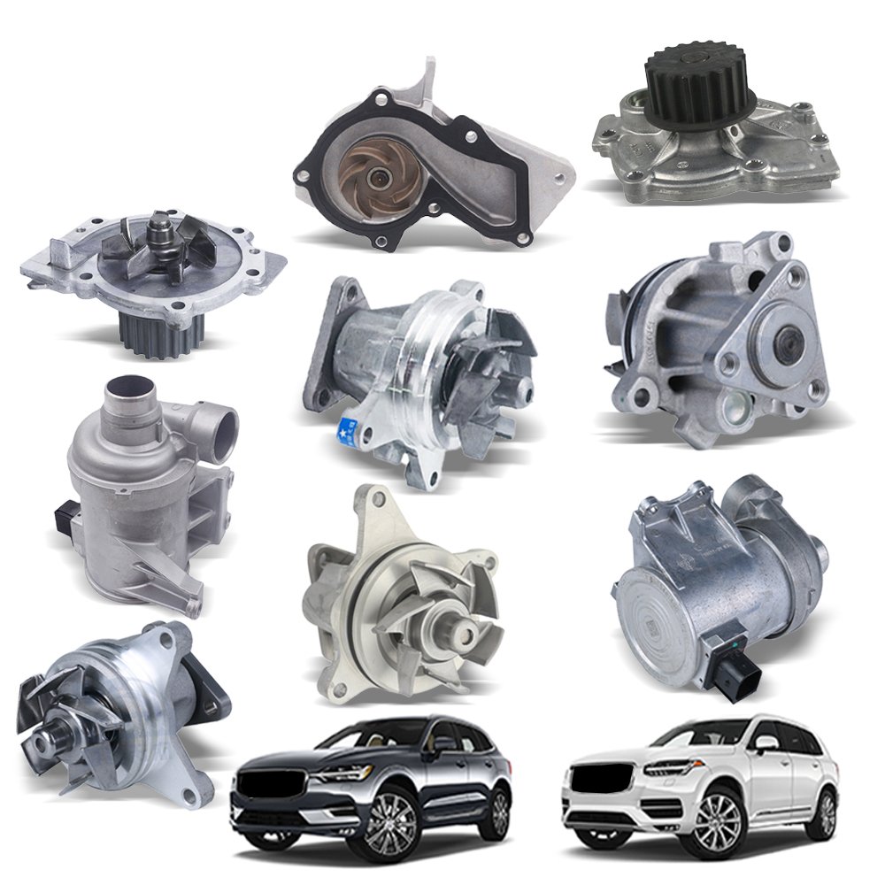 Xinwo Car cooling system COOLANT PUMP 2.0 electric water pump 31368715 For volvo V40 V70 V90 V60