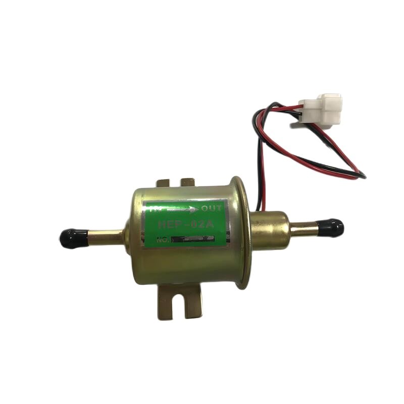 12V Low Pressure Electric Aluminum Fuel Pump, 2.5-4 PSI, Universal Fit for Petrol and Diesel, High Suction and Easy Installation