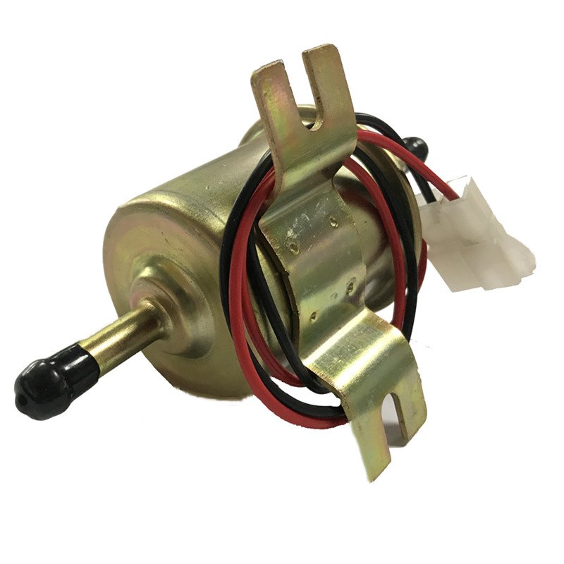12V Low Pressure Electric Aluminum Fuel Pump, 2.5-4 PSI, Universal Fit for Petrol and Diesel, High Suction and Easy Installation