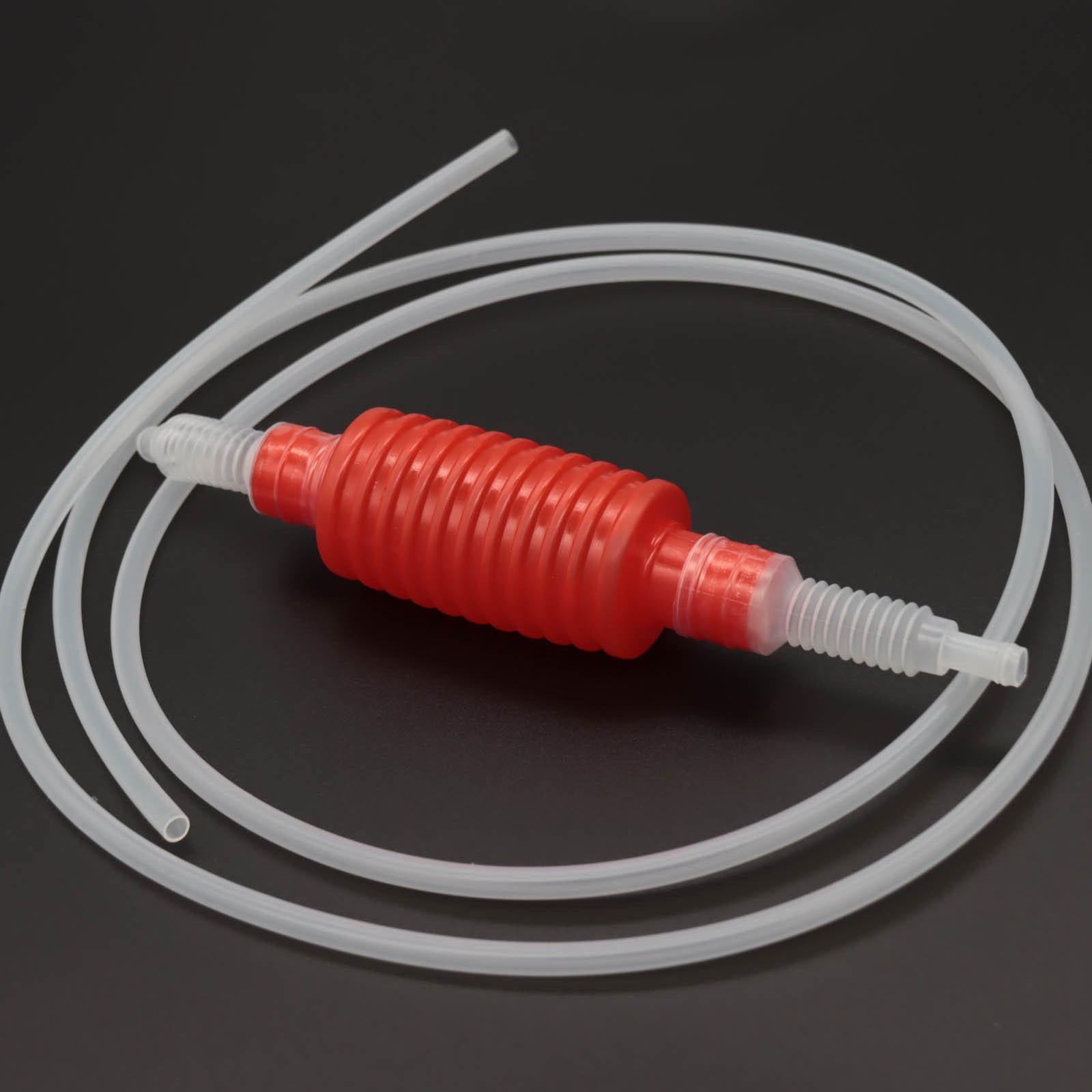 manumotive Fuel Pump Water Oil Transfer Rubber Pipe Liquid Manual Syphon Auto Accessories Outdoor Non-Corrosive Car Fuel Pump