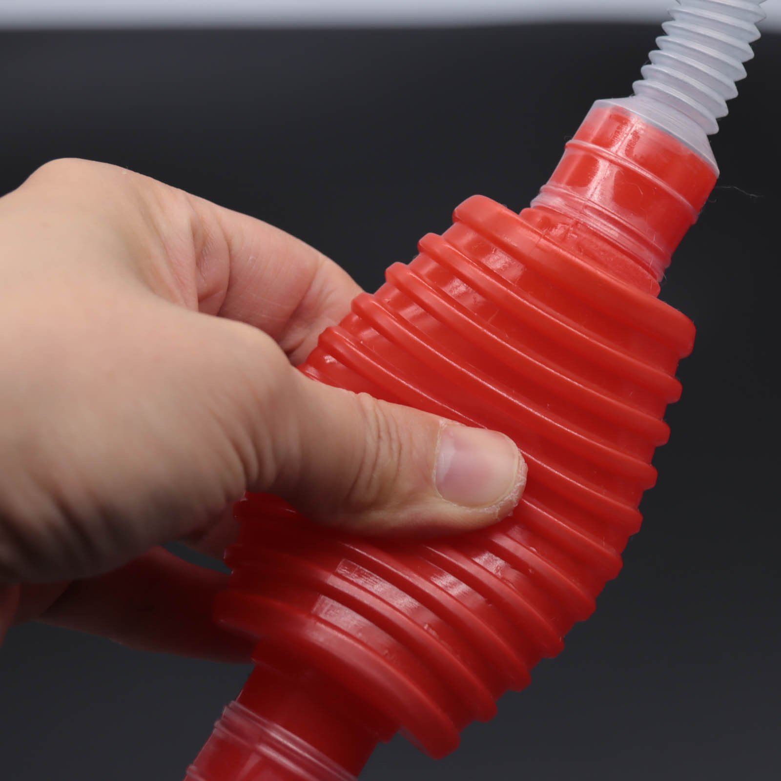 manumotive Fuel Pump Water Oil Transfer Rubber Pipe Liquid Manual Syphon Auto Accessories Outdoor Non-Corrosive Car Fuel Pump