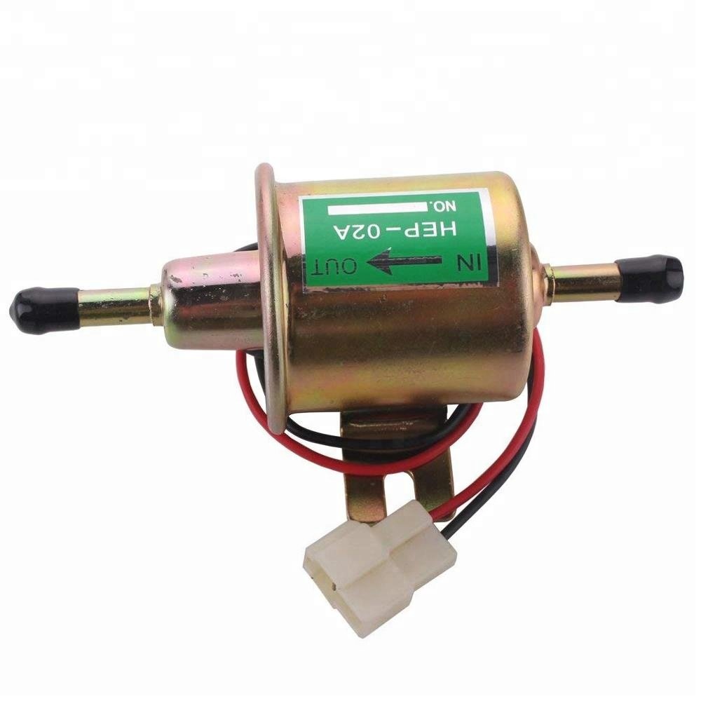 Universal 12V Low Pressure Gas Gasoline Diesel Electric Fuel Pump - Model:HEP-02