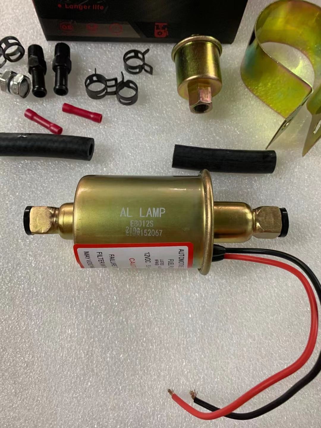 E8012S Low Pressure Petrol Gas Diesel 2.5-4PSI pila de bomba de gasolina Electric Universal Fuel Pump
