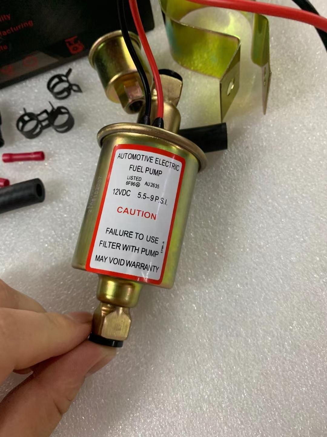 E8012S Low Pressure Petrol Gas Diesel 2.5-4PSI pila de bomba de gasolina Electric Universal Fuel Pump