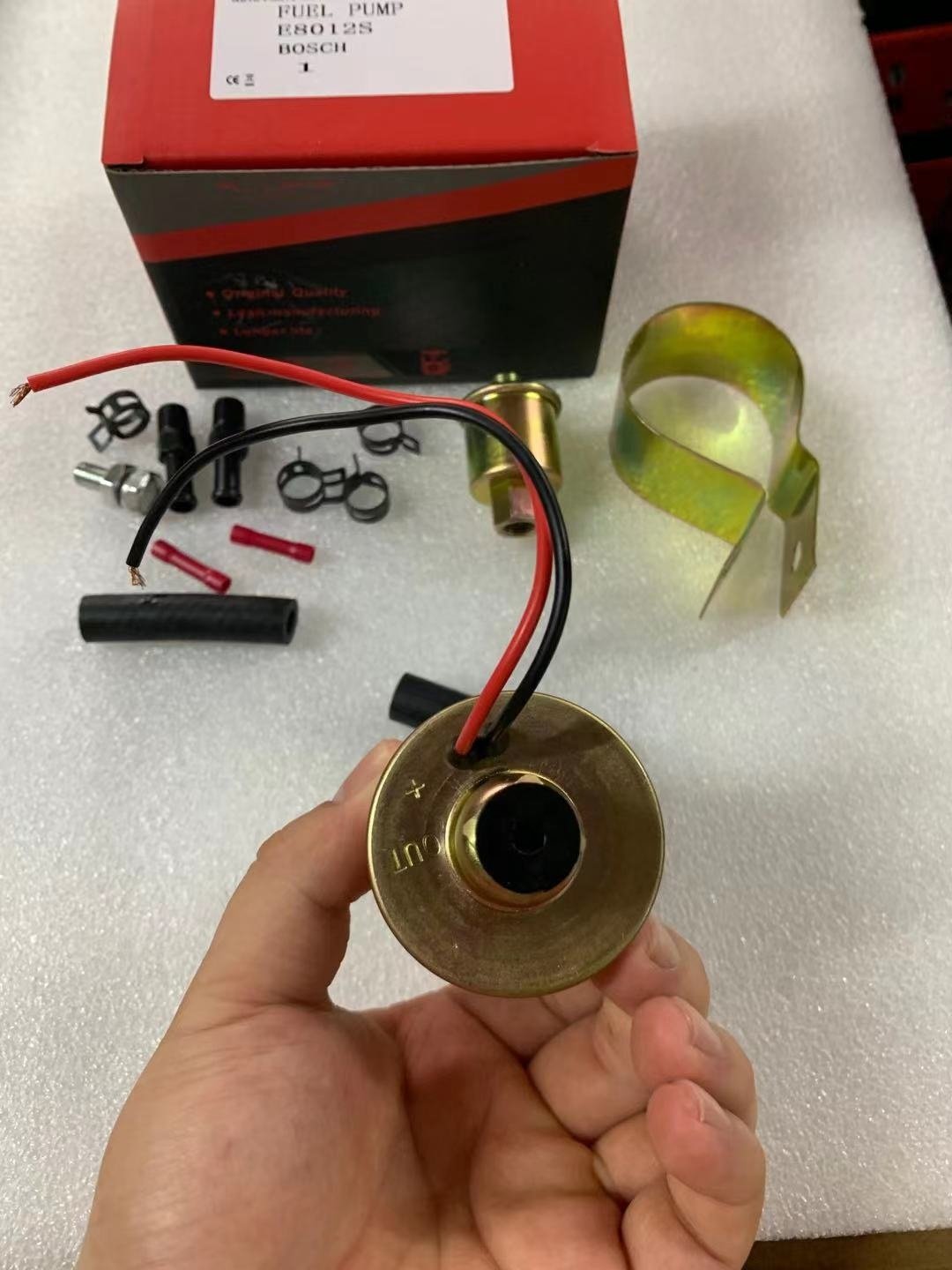 E8012S Low Pressure Petrol Gas Diesel 2.5-4PSI pila de bomba de gasolina Electric Universal Fuel Pump