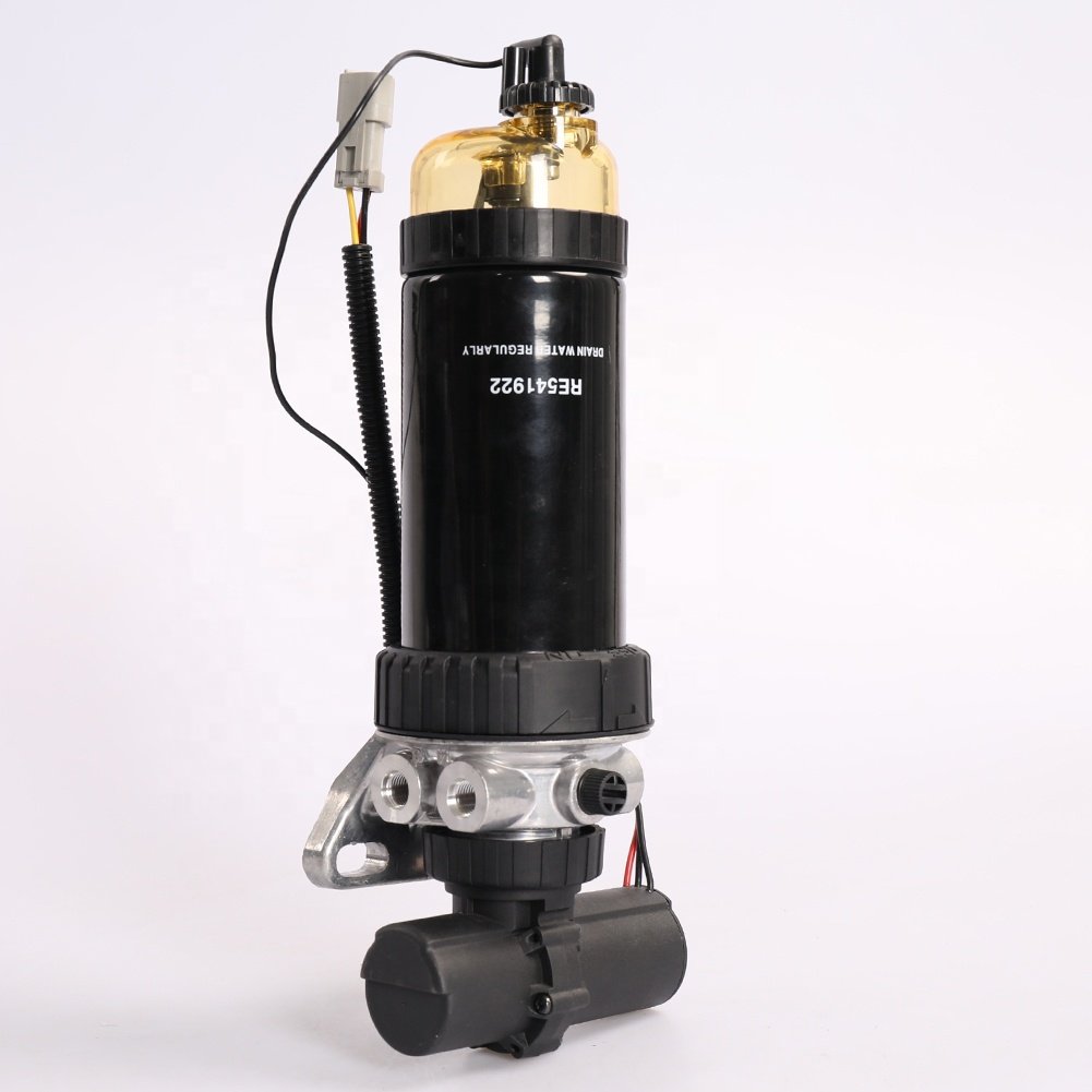 Professional Manufacturer Guaranteed Quality Diesel Mini Filter Water Separator Black RE541922 Assembly With Electronic Pump