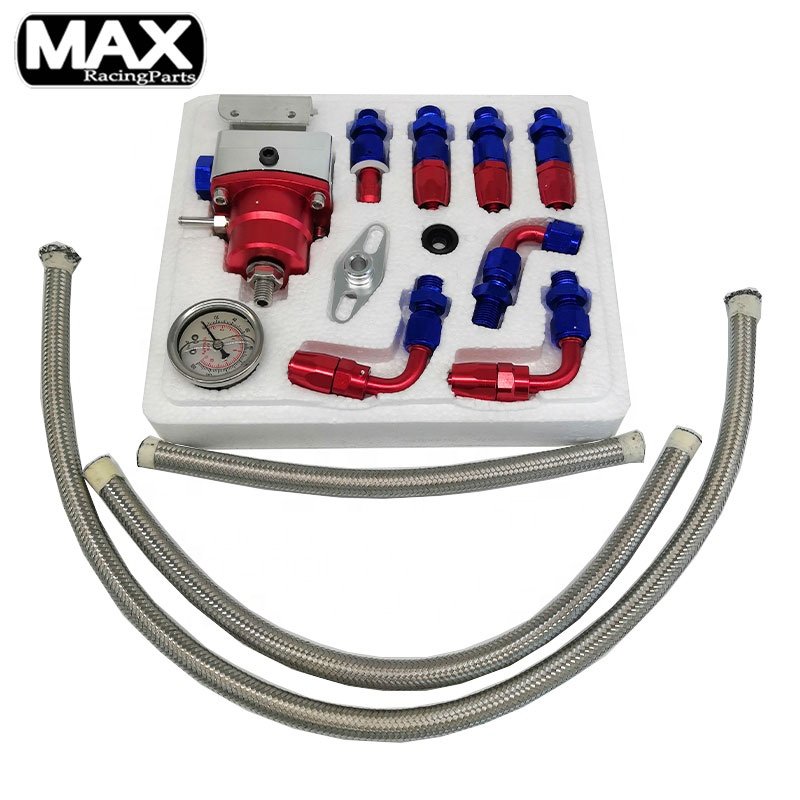 Polished Car Universal 3L Aluminum Swirl Fuel Surge Tank 044 External 2 Fuel Pump oil Surge Can Baffled Reservoir Tank