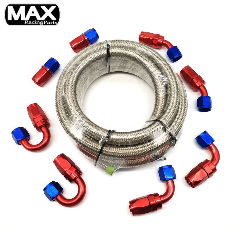 Polished Car Universal 3L Aluminum Swirl Fuel Surge Tank 044 External 2 Fuel Pump oil Surge Can Baffled Reservoir Tank
