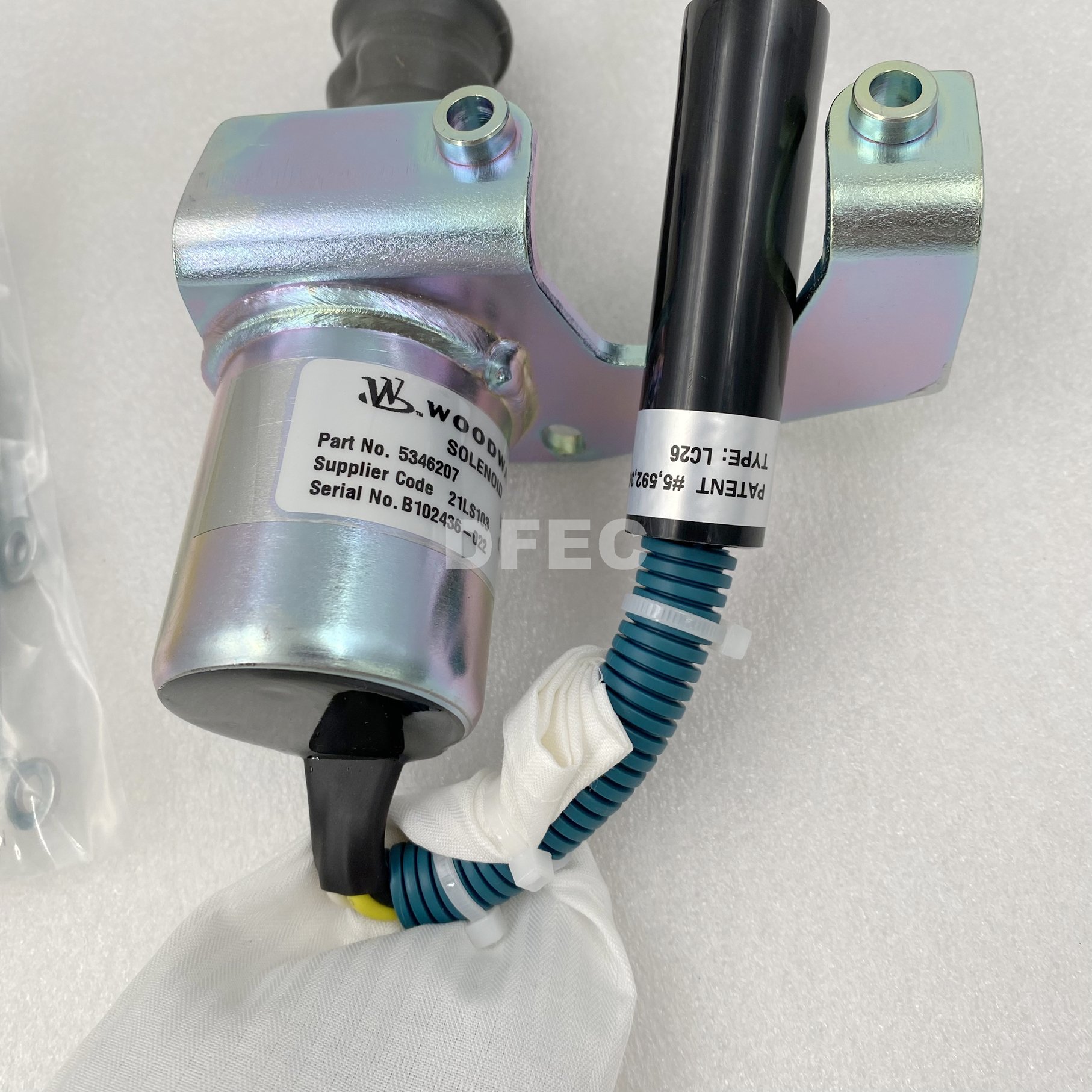 Original 6CT8.3 Fuel Pump Solenoid Valve Measuring Unit 24V SCV 5346207