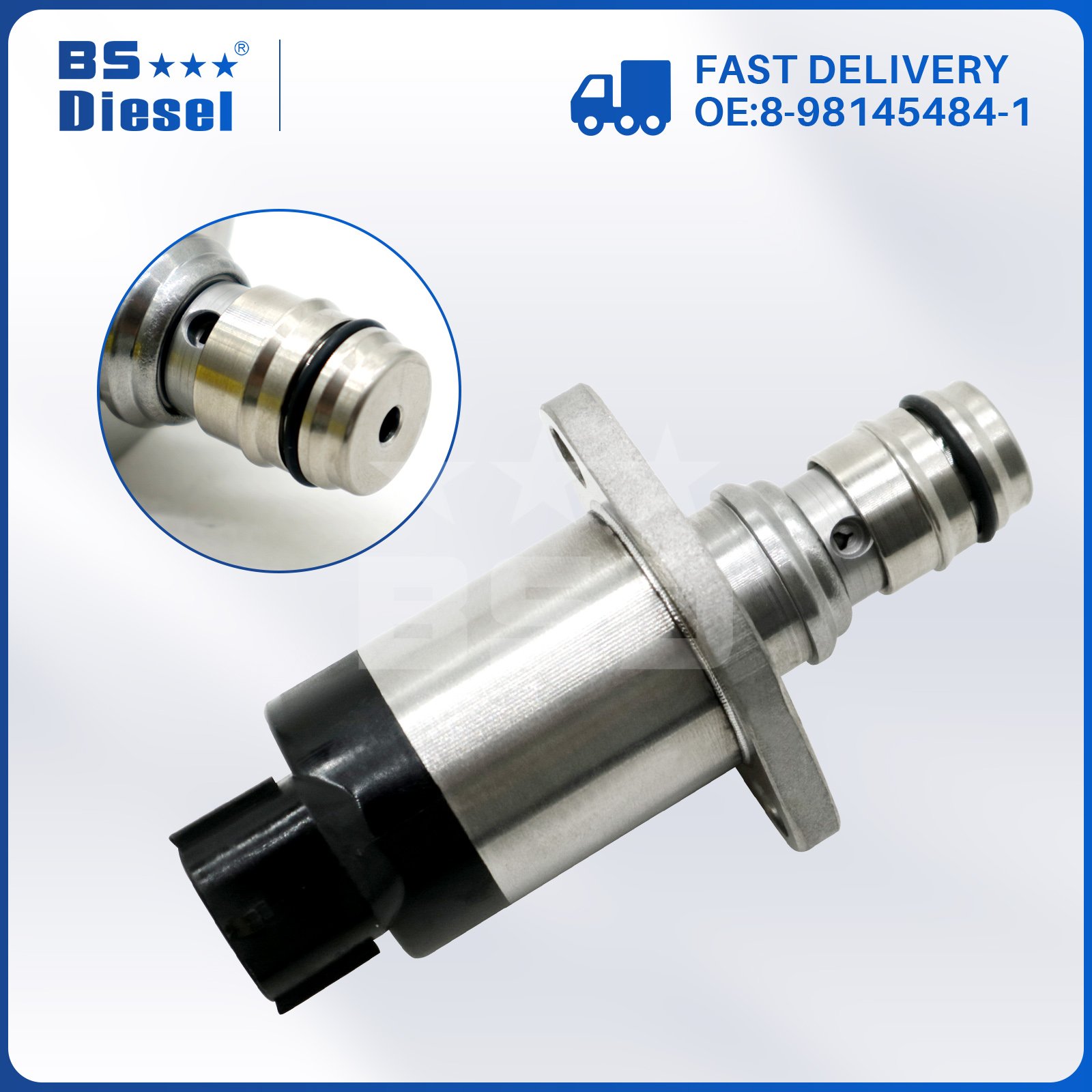 Factory Supply Autoparts Fuel Pump Regulator Suction Control Valve SCV 294200-4750 8-98145484-1 For ISUZU 4JJ1 Engine Parts