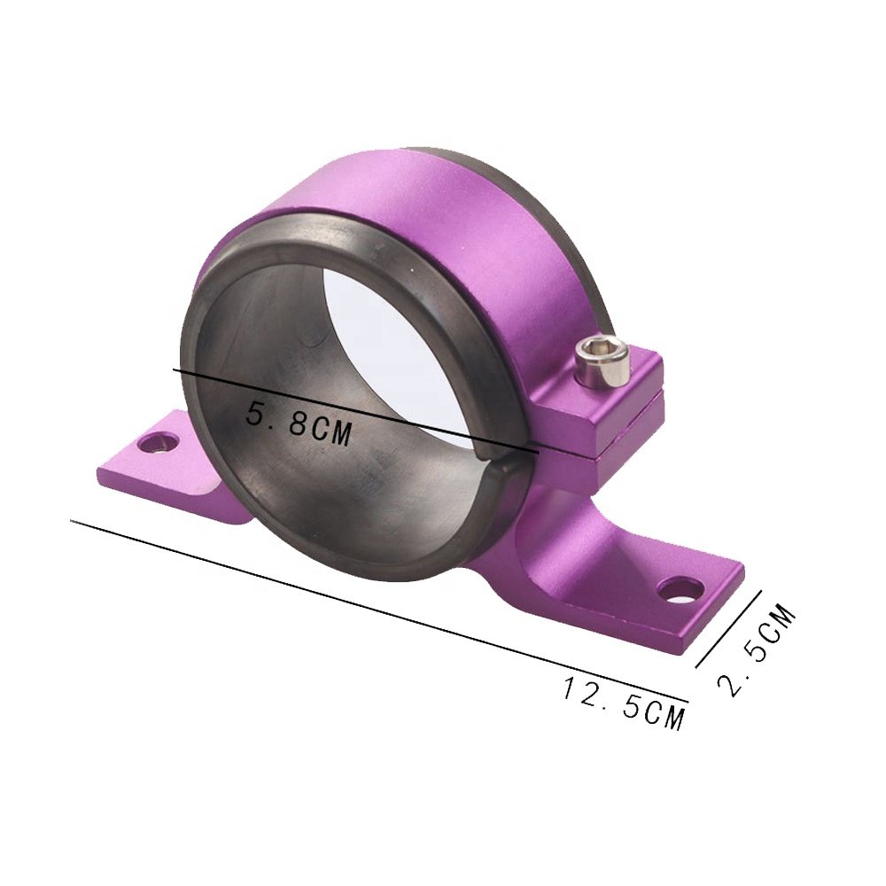 Universal Car Modification 50/58MM Fuel Pump fixed Bracket Racing Fuel Pump Quick Installation Bracket Filter Clamp