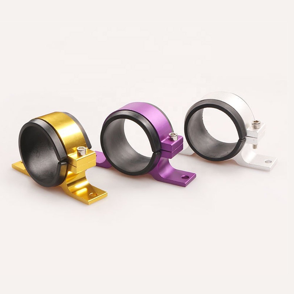 Universal Car Modification 50/58MM Fuel Pump fixed Bracket Racing Fuel Pump Quick Installation Bracket Filter Clamp