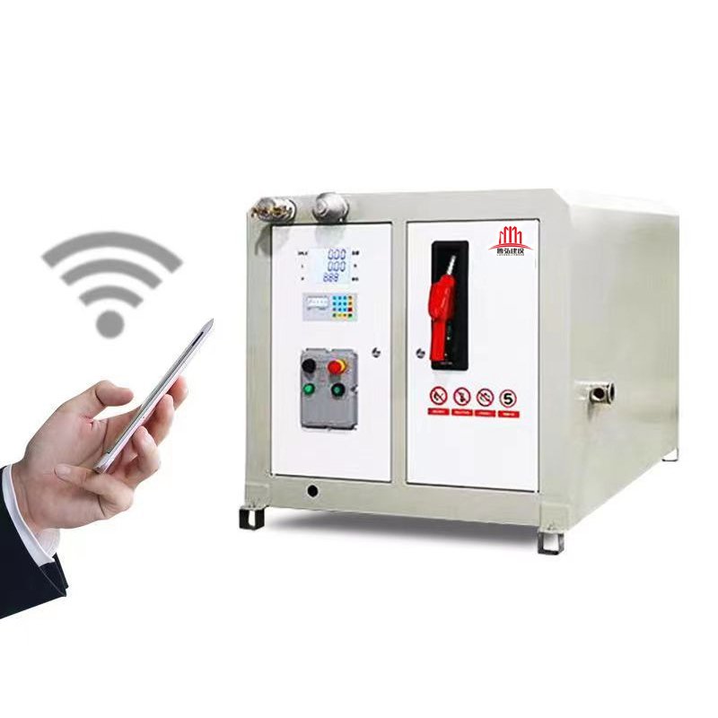 3000L fuel tank container station gas station Mini Mobile Fuel Station
