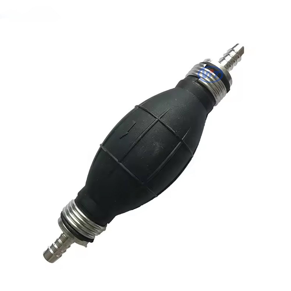VIT 6mm 8 mm 10mm 12mm rubber hand fuel pumps bulb with straight endings aluminium safety valves for All Fuels Car Boat Mar