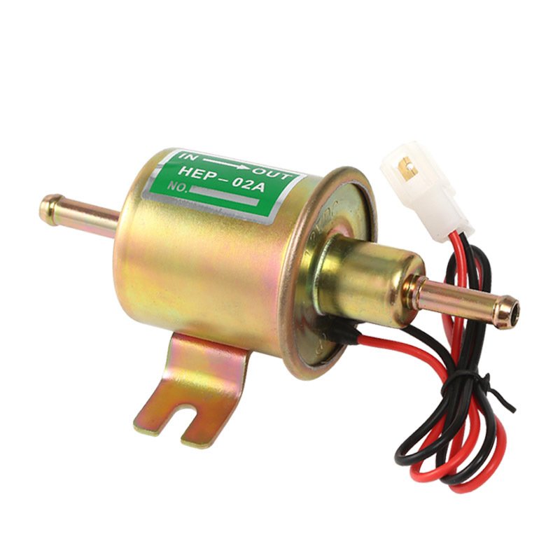 QSF HEP-02A Electric Fuel Pump for Modified cars 12v copper clad aluminum High Quality Electric Fuel Pump