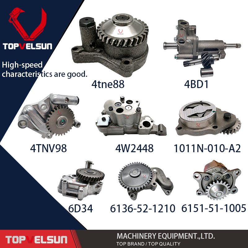 Fuel Pump Oil Pump 6BD1 Engine Spare Parts