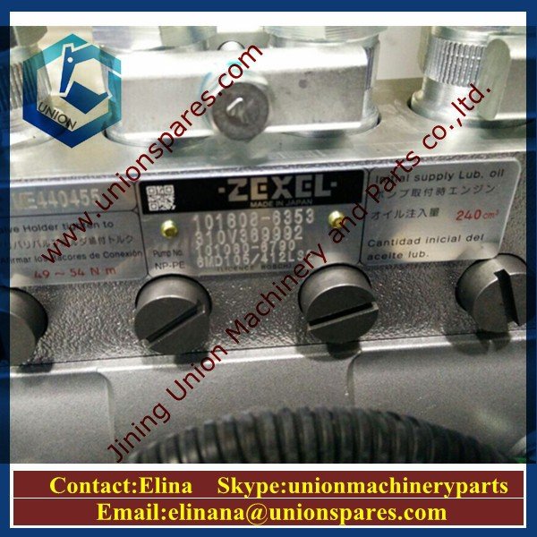 ZEXEL FUEL PUMP ME440455 101608-6353 injection pump oil pump for SK330-6E excavator Kobelco