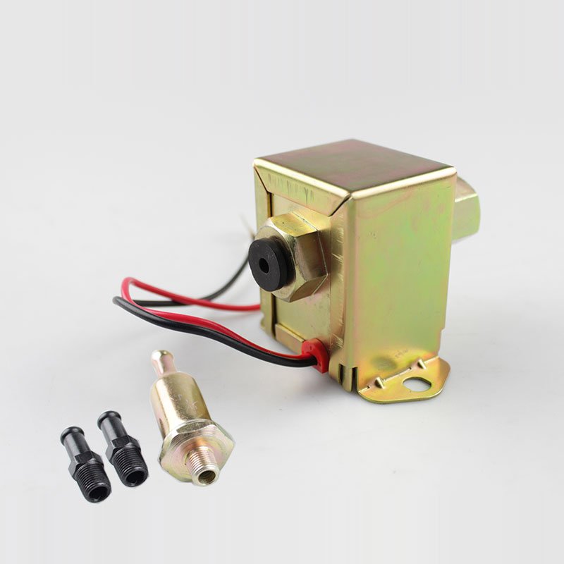40104 40106 40107 12V Low Pressure External for Ford Carburetor Diesel Petrol Facet Red Top Square Electric Fuel Pump