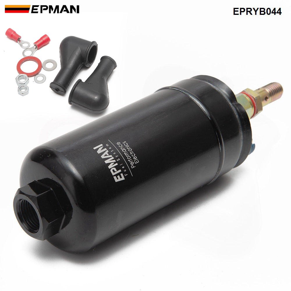 ADDCO - EPMAN Car High Pressure External 044 Fuel Pump OEM:0580 254 044 Poulor 300lph EPRYB044