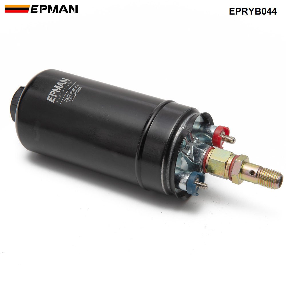ADDCO - EPMAN Car High Pressure External 044 Fuel Pump OEM:0580 254 044 Poulor 300lph EPRYB044