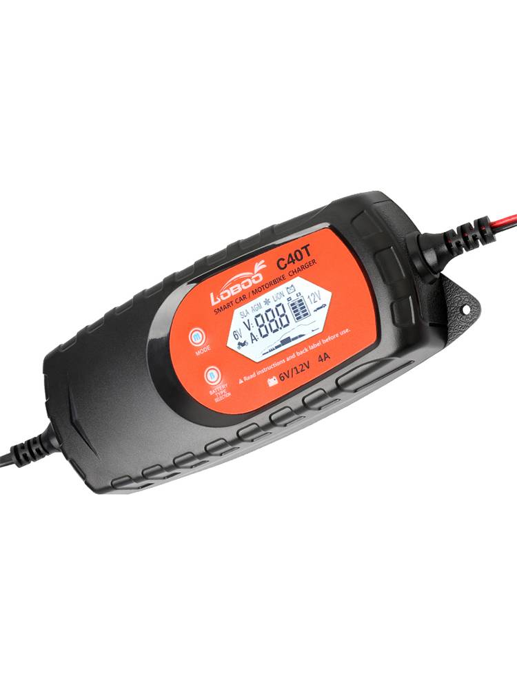LOBOO radish motorcycle charger battery battery 12V fully automatic intelligent fast charging battery charger