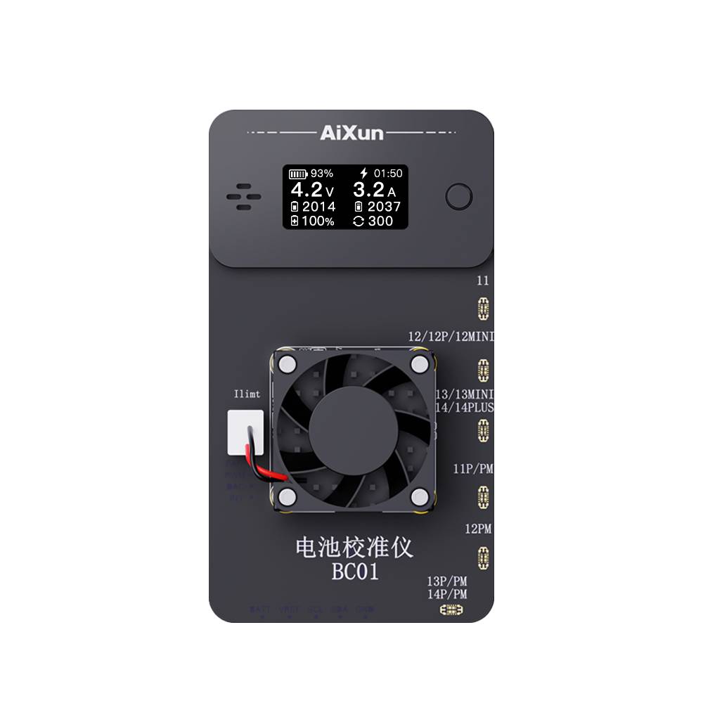 Aixun BC01/02 battery calibration one -click starting health automatically increases 100%running cycle efficiency