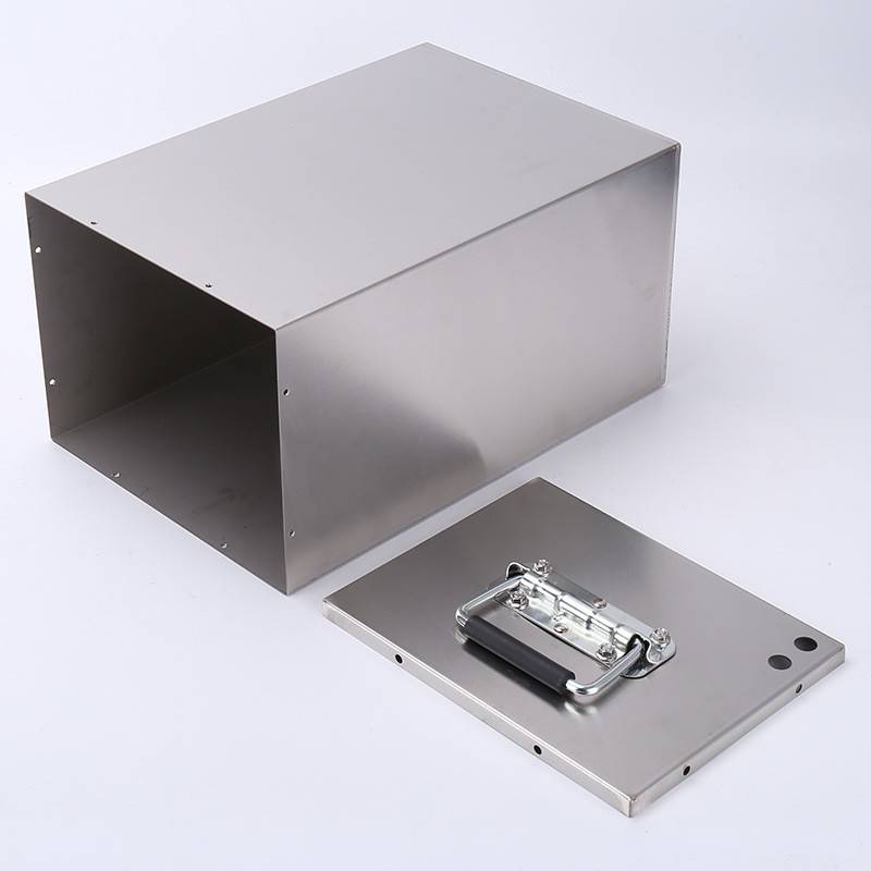 Custom stainless steel battery box thickened automobile power supply starts the strong opening box car electric bottle warehouse battery box customization