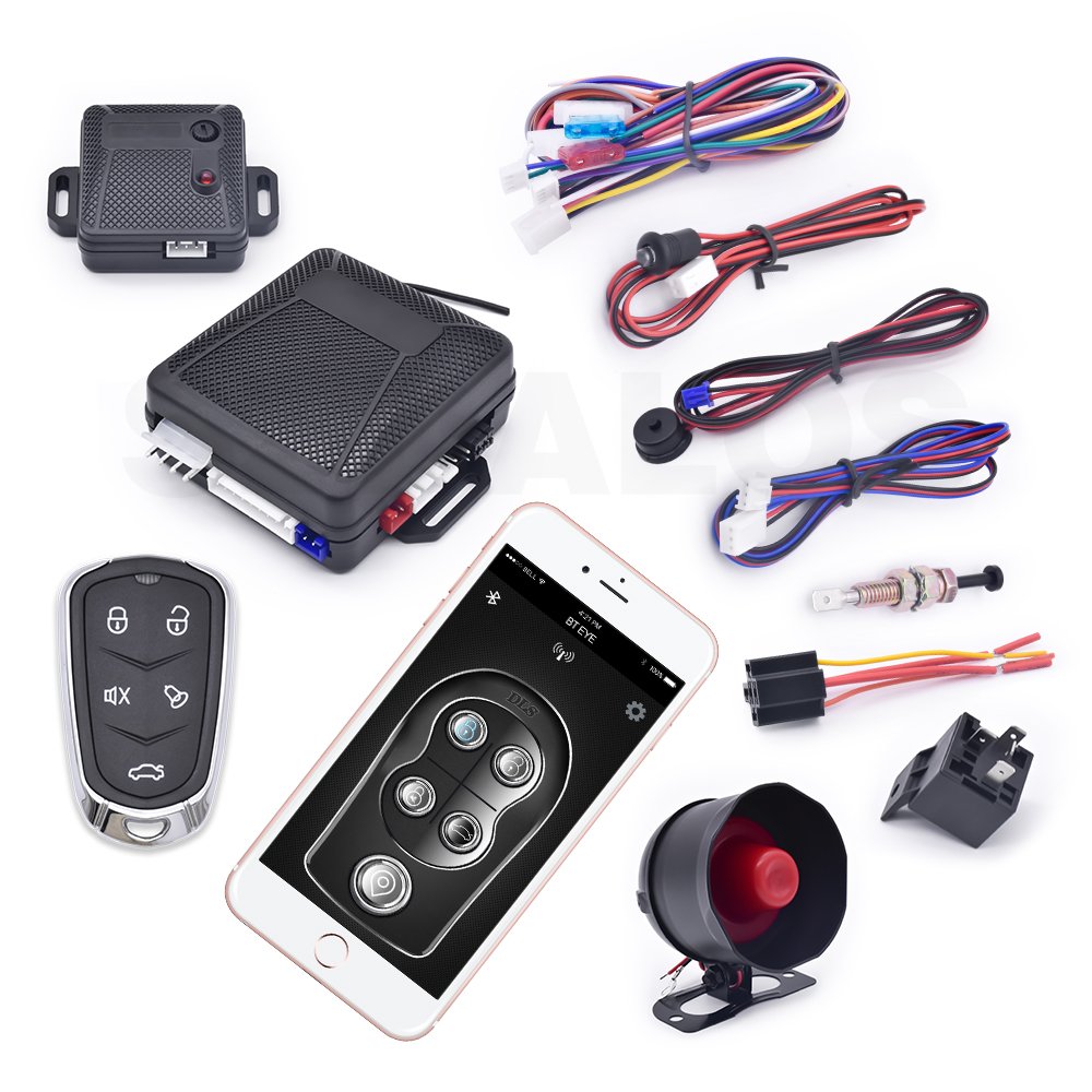 factory car alarm bluetooth alarmas para auto alarma de autos volumetric sensor for south America market