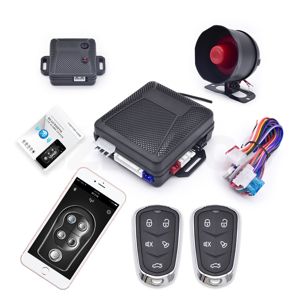factory car alarm bluetooth alarmas para auto alarma de autos volumetric sensor for south America market