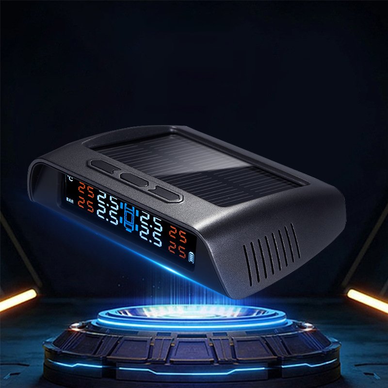 Hot selling TPMS Monitor Display Smart TPMS Receiver Charging HD Digital LCD Display Auto Alarms Wireless Internal Sensors