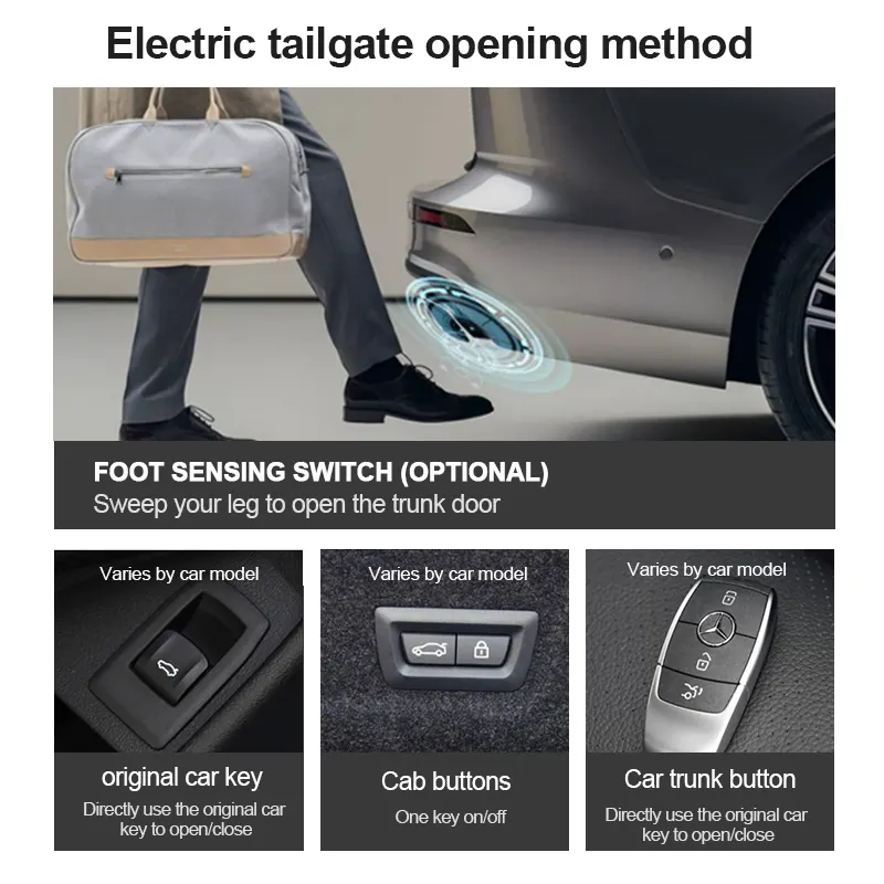 Universal Kick Sensor Automatic Car Door Opening Lift Kit Power Open Close power TailGate for toyota vw Honda kia Hyundai MG