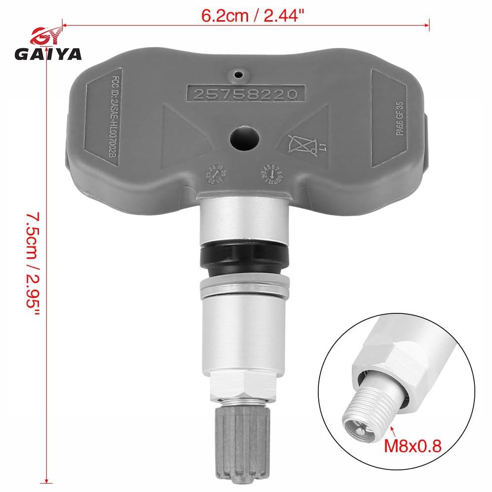TPMS Tire Pressure Monitor Sensor 25758220 Fit For Cadillac STS XLR Chevy Corvette