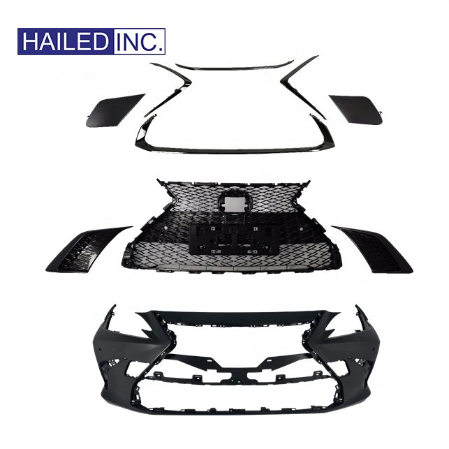 HAILED Car F-Sport grille for Lexus ES200 ES250 ES260 ES300H ES350 2018 2019 2020 2021 2022 upgrade auto body kit conversion kit