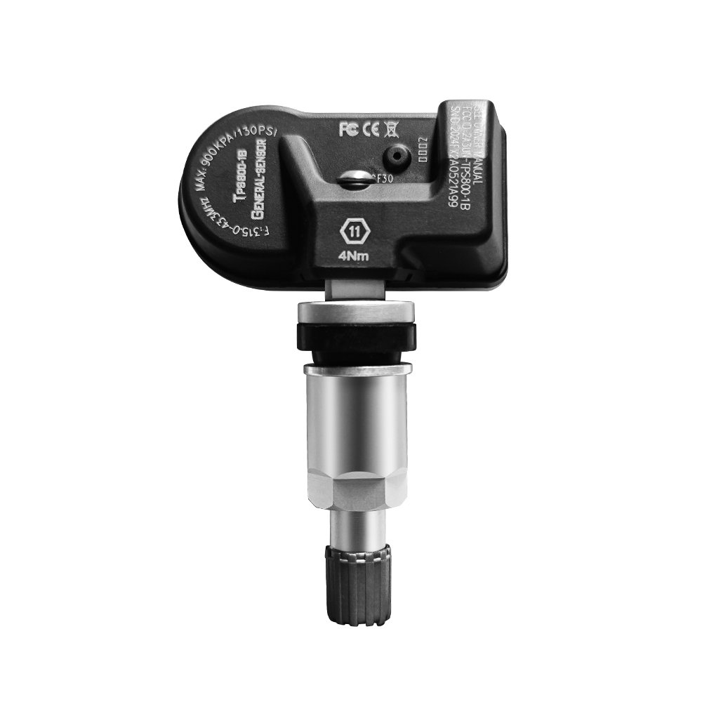 Programmable Sensor 315/433MHz 2in1 TPMS Metal Tire Pressure Sensor