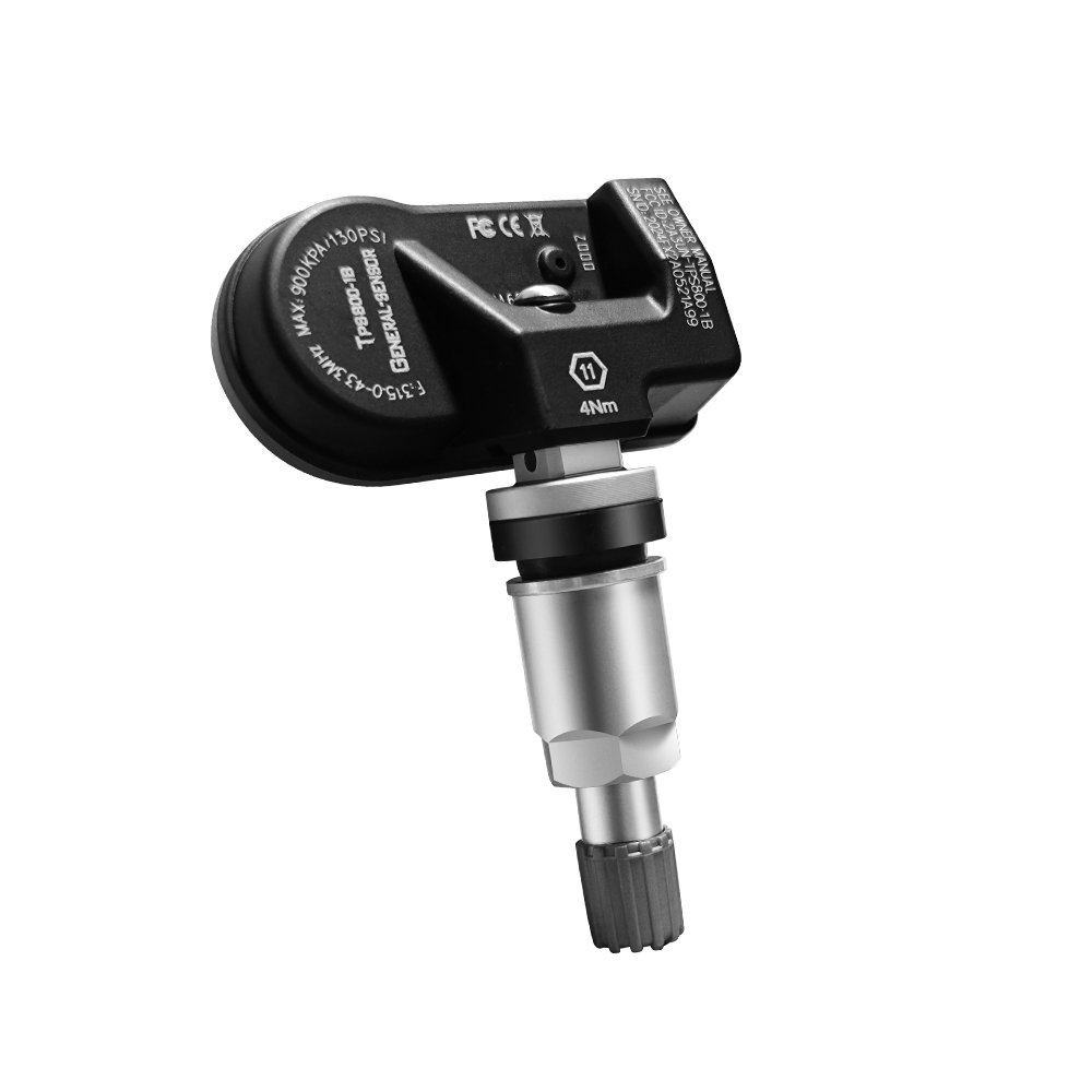 Programmable Sensor 315/433MHz 2in1 TPMS Metal Tire Pressure Sensor