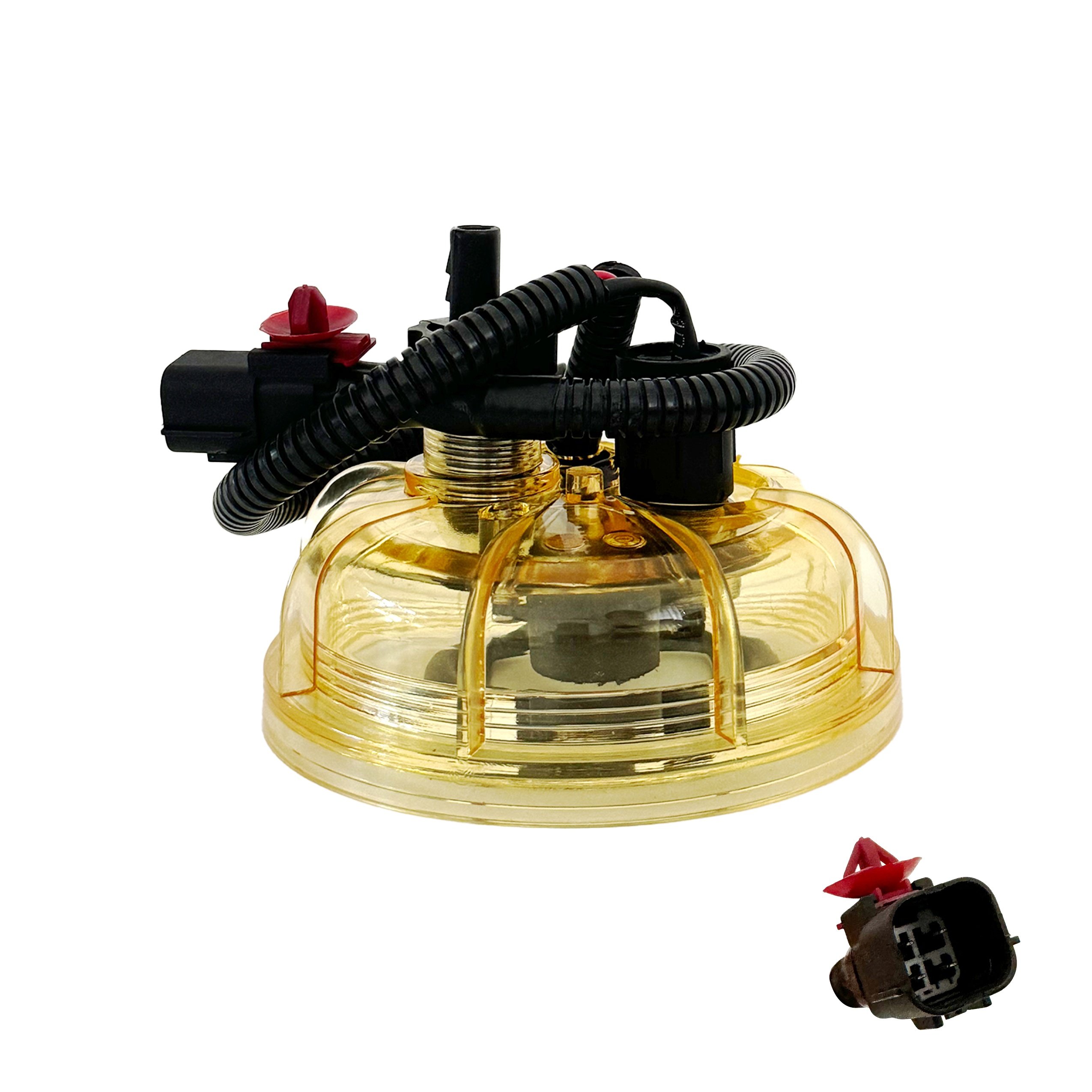 Wholesale car spare parts R90P heating fuel water bowl with sensor for Foton Ollin Aumark