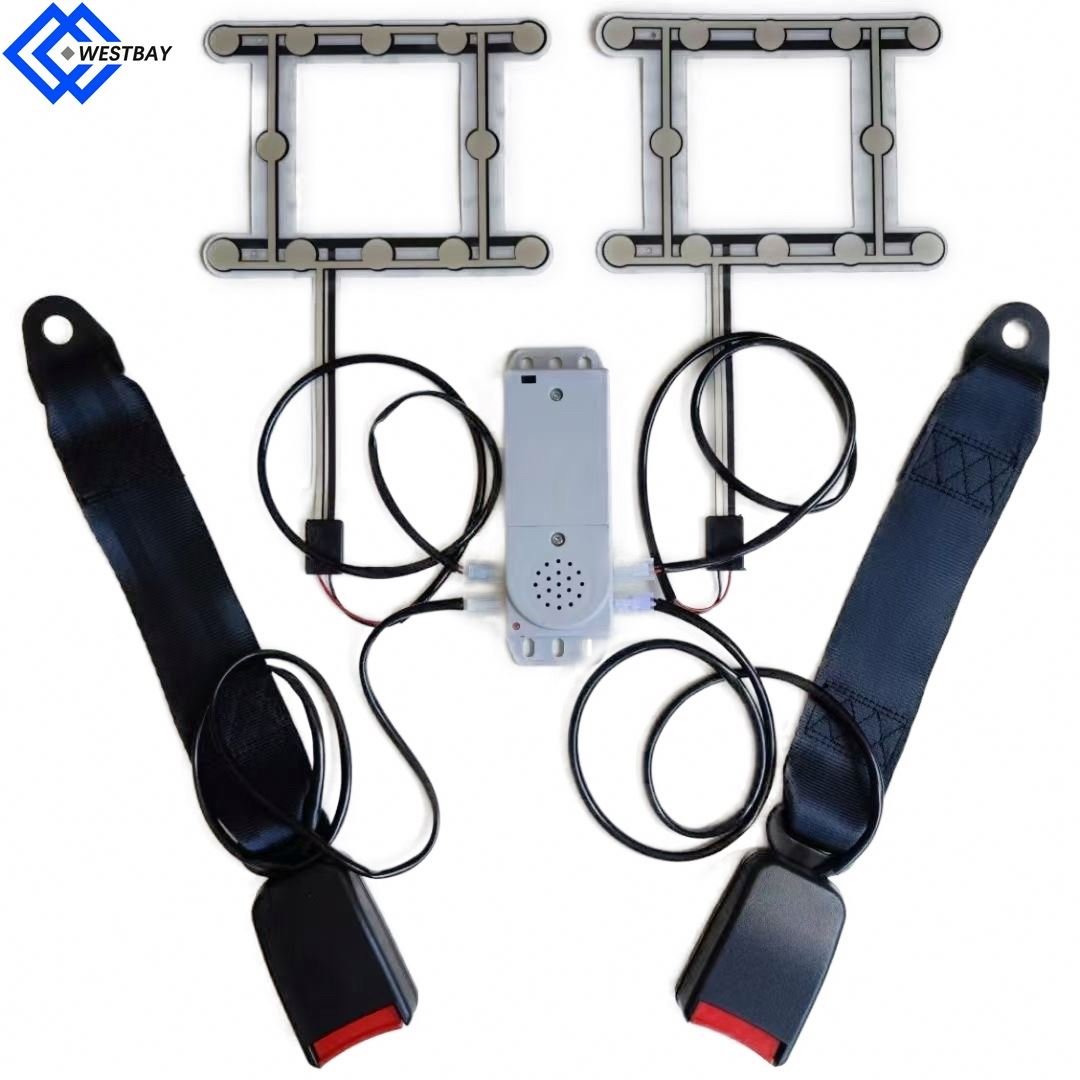 Westbay Custom Seat Occupancy Pressure Sensor Safety Belt Buckle Up Voice Remind Alarm System For Suv Car Auto Bus
