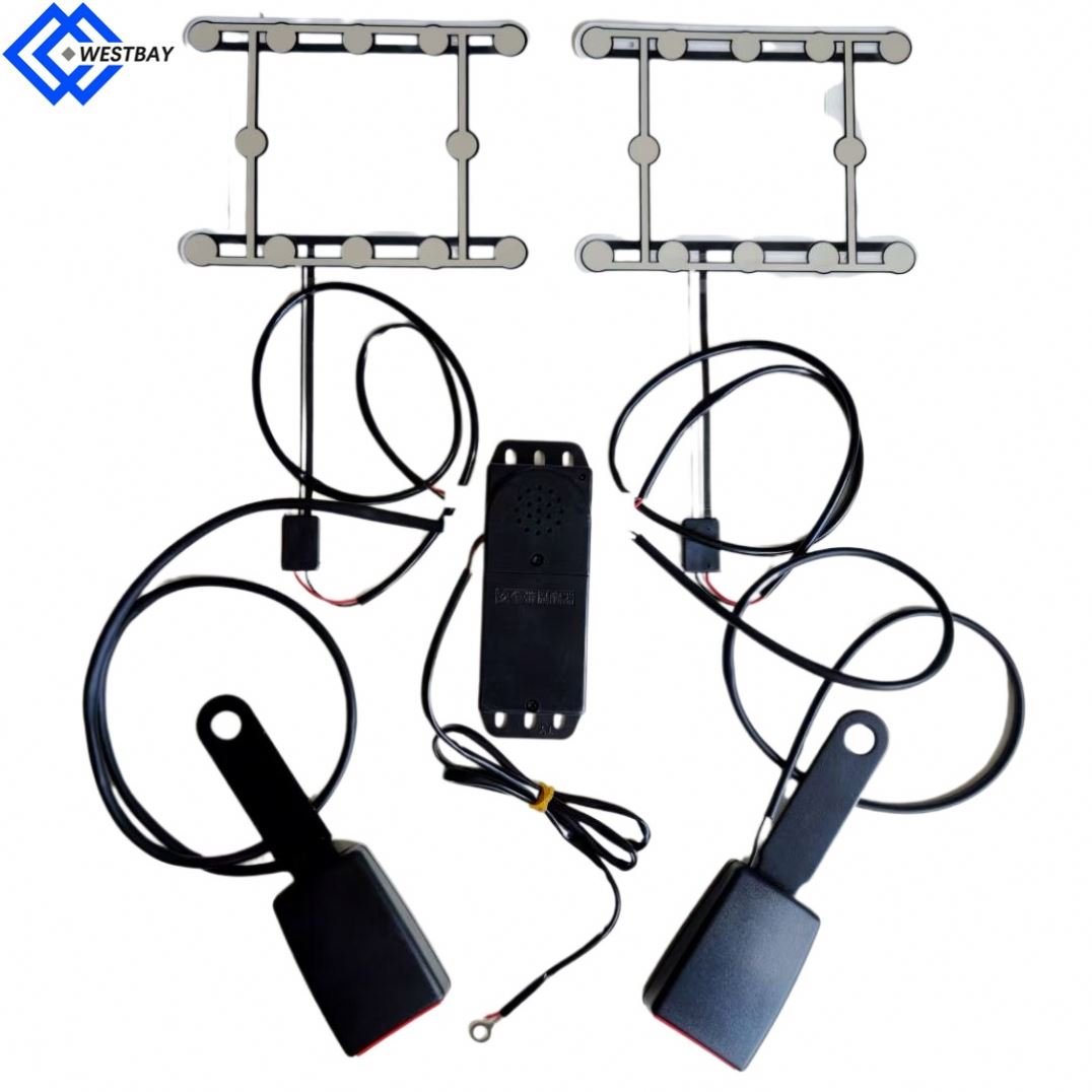 Westbay Custom Seat Occupancy Pressure Sensor Safety Belt Buckle Up Voice Remind Alarm System For Suv Car Auto Bus