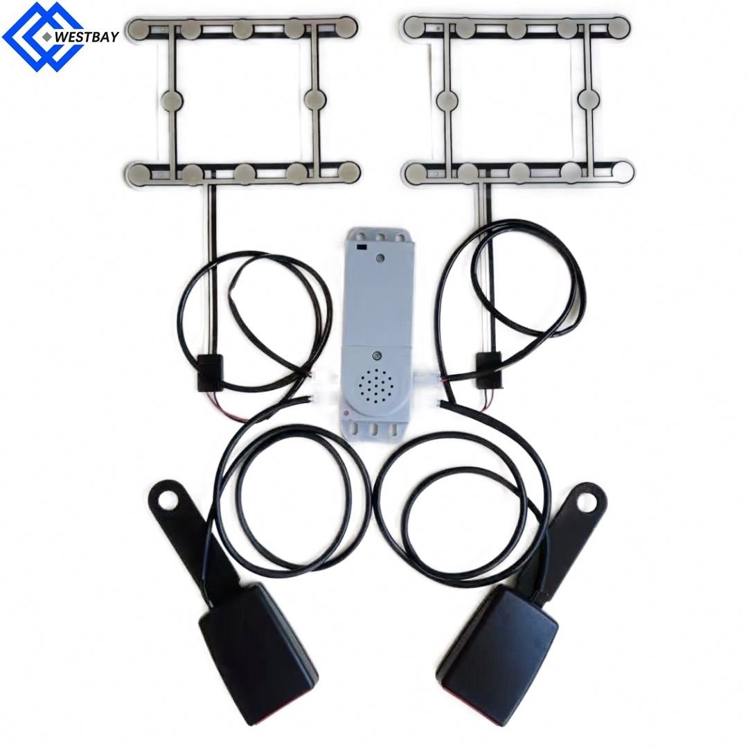 Westbay Custom Seat Occupancy Pressure Sensor Safety Belt Buckle Up Voice Remind Alarm System For Suv Car Auto Bus