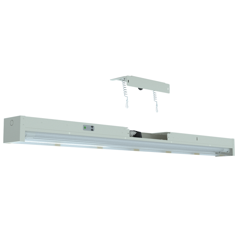 2FT LED sensor lighting with bridge wiring in fitting for quick maintainace